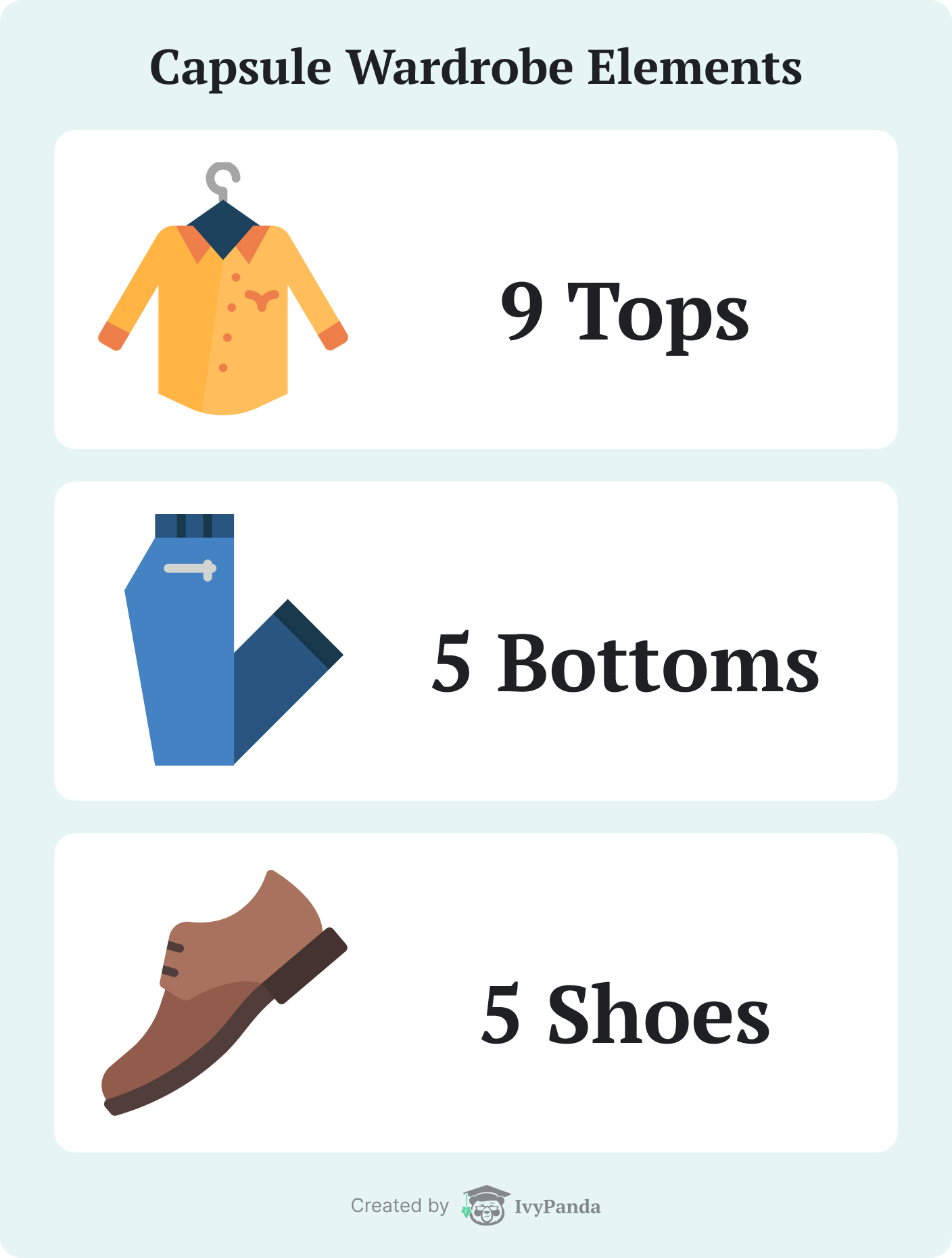 Minimalism for Students in 7 Steps • Capsule Wardrobe Elements | ecogreenlove