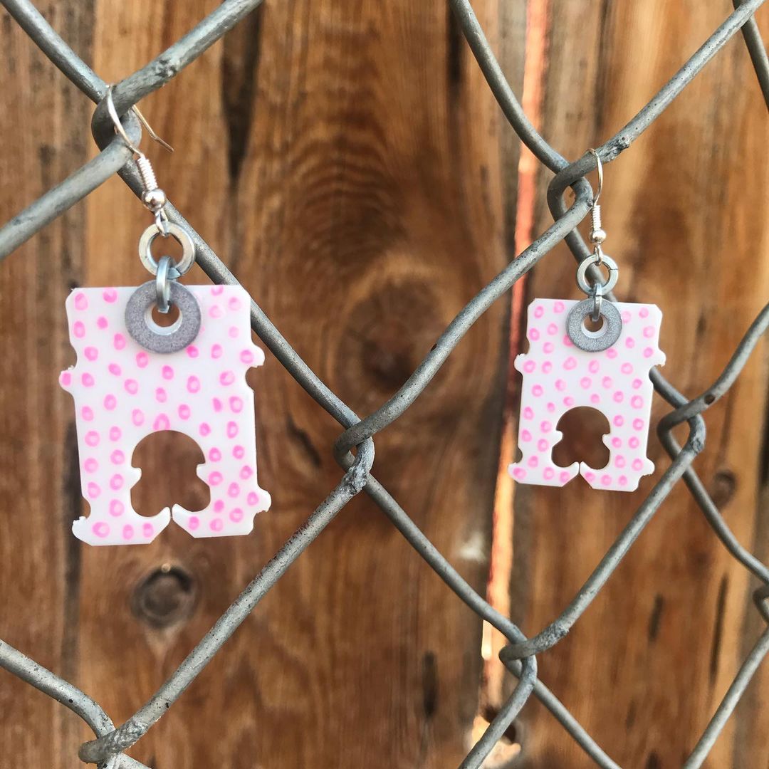 Upcycle Bread Clips • Earrings| ecogreenlove