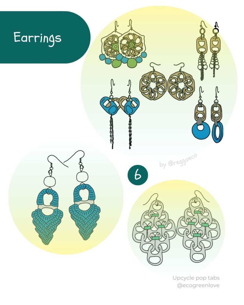 21 Ideas to Upcycle Pop Tabs | ecogreenlove