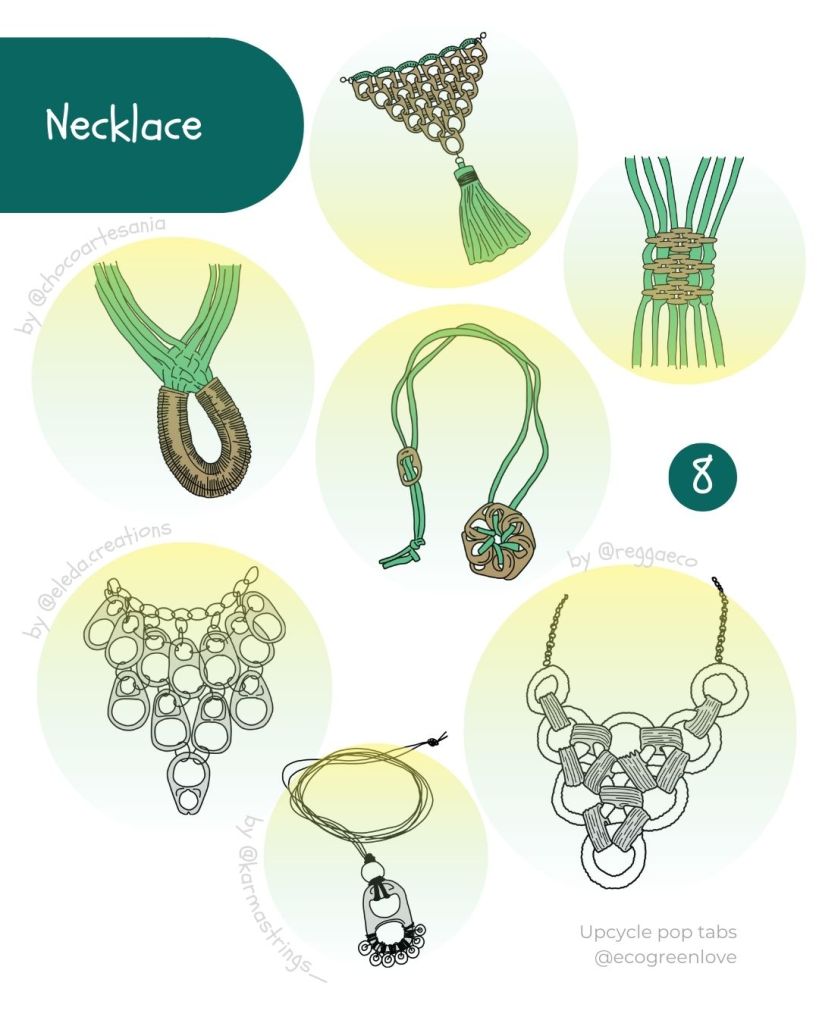 21 Ideas to Upcycle Pop Tabs | ecogreenlove