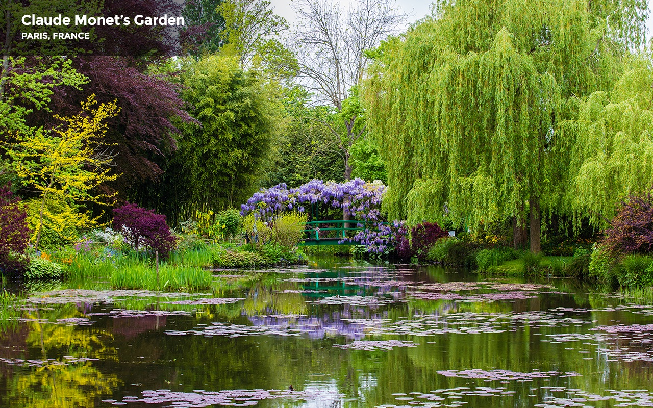 How Climate Crisis could impact 5 Famous Gardens around the World • Paris Claude Monet’s Garden (Before) | ecogreenlove