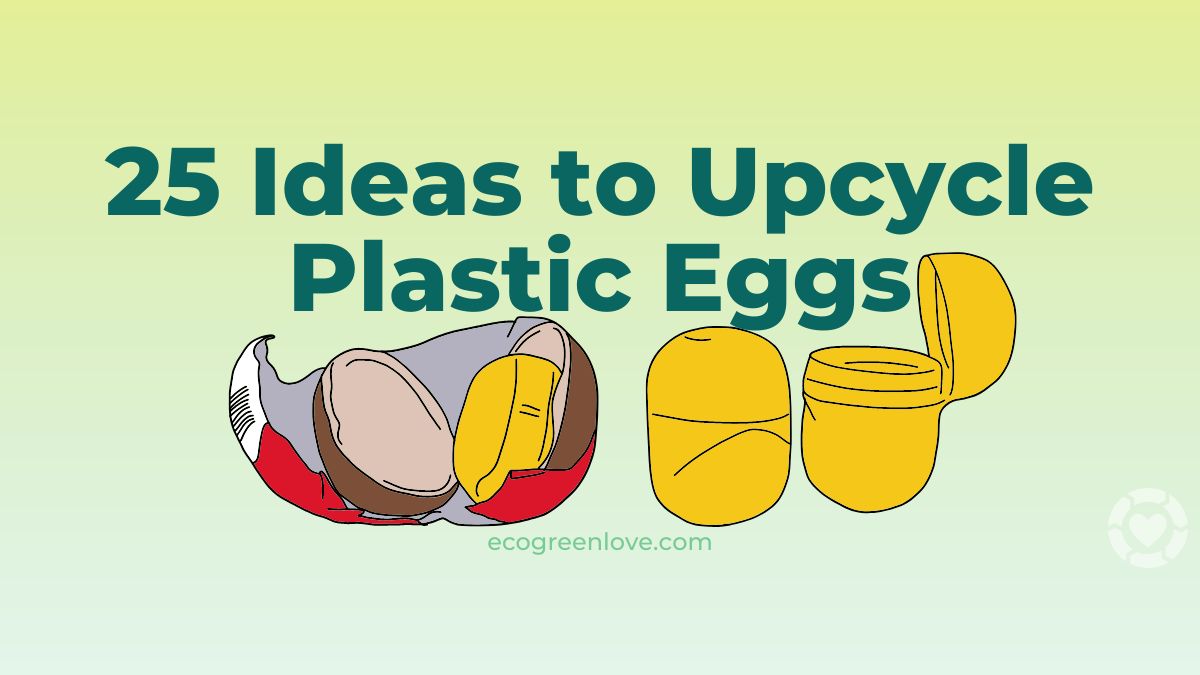 25 Ideas to Upcycle Plastic Eggs | ecogreenlove