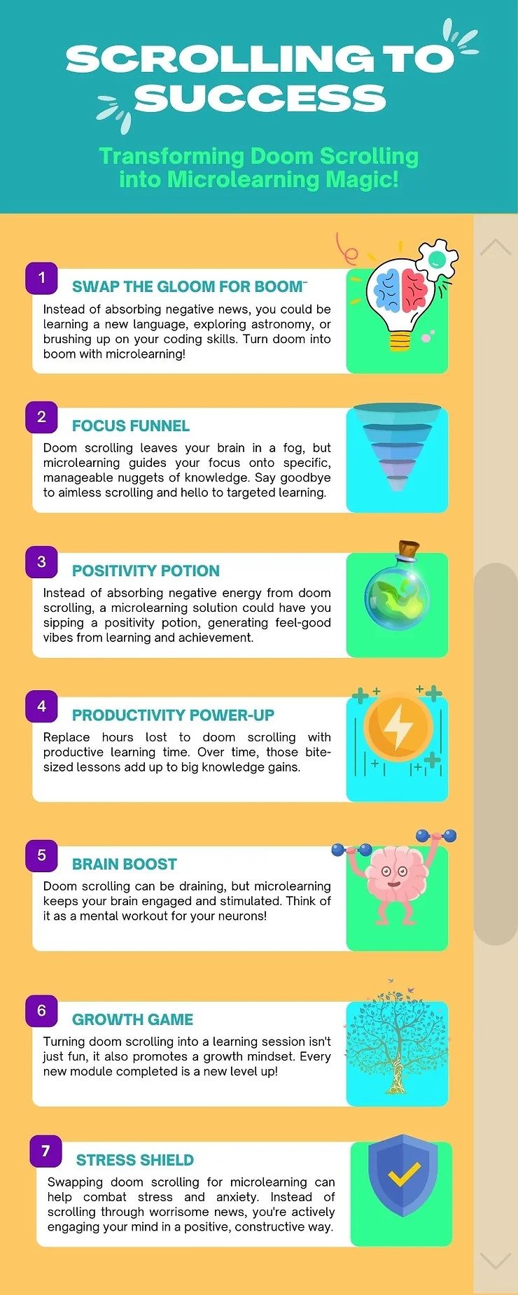 The Impact of Doomscrolling on our Health • Transforming Doom Scrolling into Microlearning Magic! | ecogreenlove